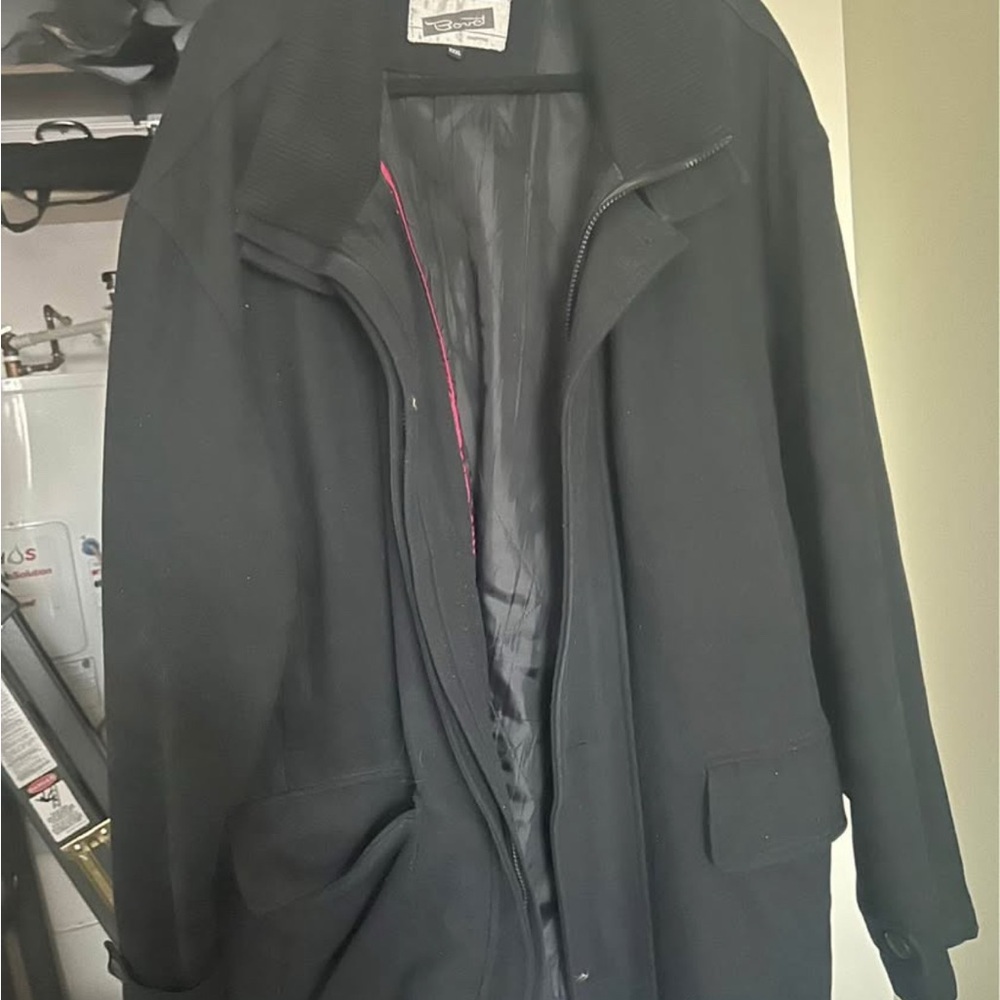 Black Wool Coat